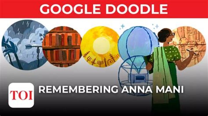 
How Many Kids Does Anna Mani Have? Google Doodle Tributes Weatherwoman Of India 