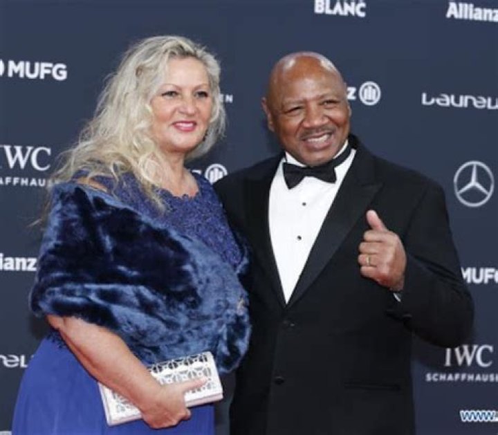 Marvin Hagler was married to his wife Kay Guarrera from 2000 to 2021