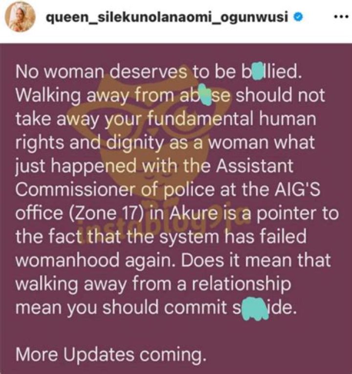 
Ooni of Ife’s estarnged wife, Naomi hints on domestic abuse in her marriage, sister reacts 