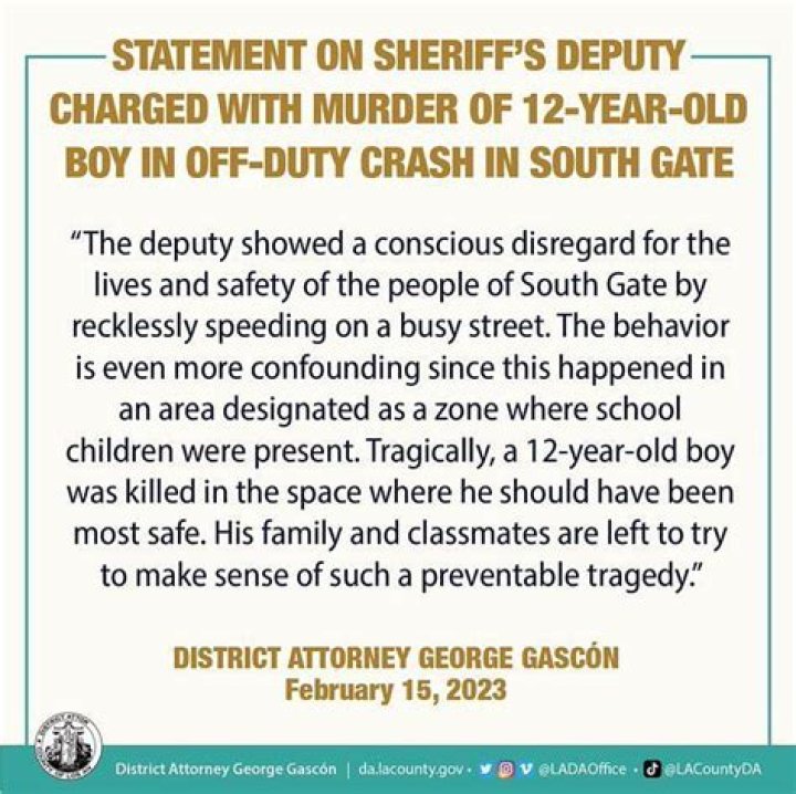 
What did Ricardo Castro do? LA County Sheriff’s deputy charged over fatal off-duty crash 