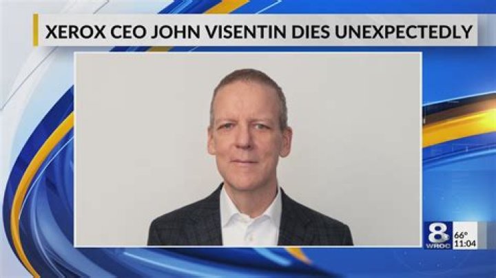 
Xerox CEO: John Visentin Cause Of Death Was Illness, Family And Career Earnings 